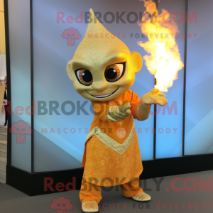 Mascot character of a Gold...