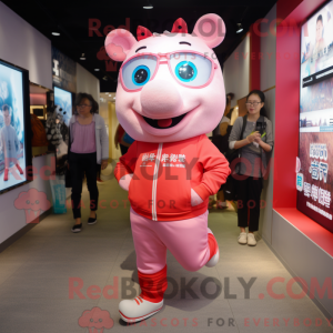 Mascot character of a Sow...