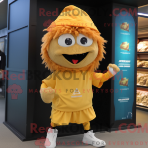 Mascot character of a Gold...