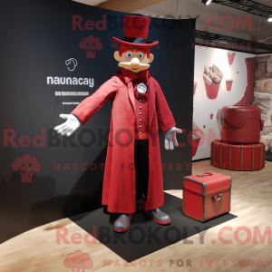 Mascot character of a Red...