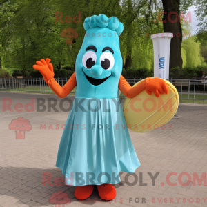 Mascot karakter van een...