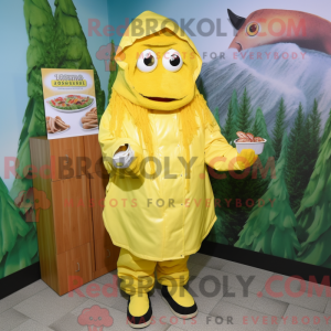 Mascot character of a Lemon...