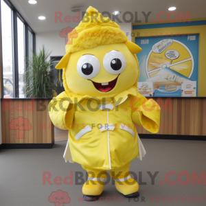 Mascot character of a Lemon...