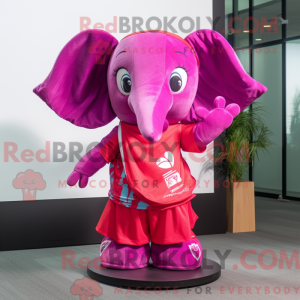 Mascot character of a...