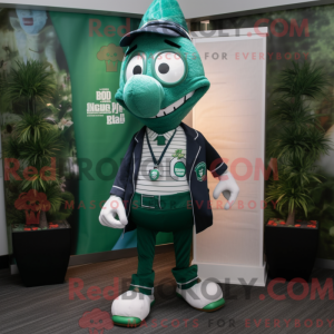 Personagem de máscara de um...