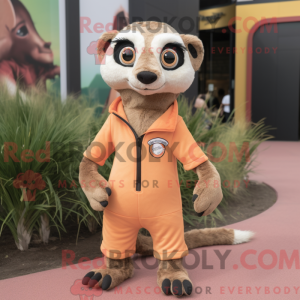 Mascot character of a Peach...