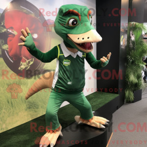 Personagem de máscara de...