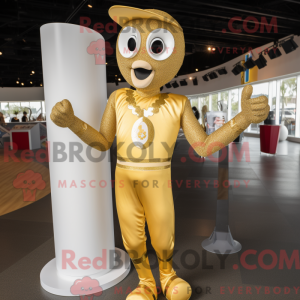 Mascot character of a Gold...