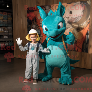 Mascot karakter van een...