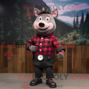 Mascot character of a Black...