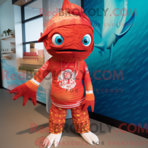 Personnage mascotte d un...