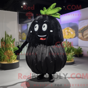 Mascot character of a Black...