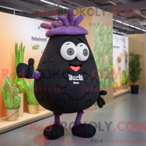 Mascot character of a Black...