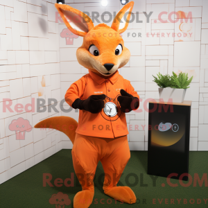 Mascot character of a...