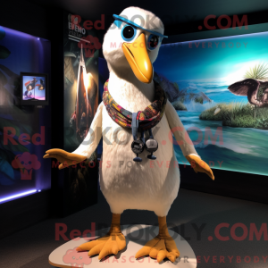 Mascottefiguur van een...