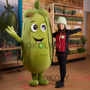 Mascot character of a Olive...