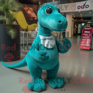 Mascot karakter van een...
