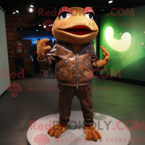 Mascot karakter van een...