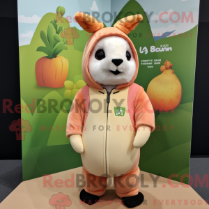 Mascot character of a Peach...