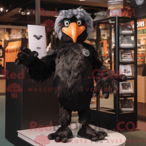 Mascot character of a Black...