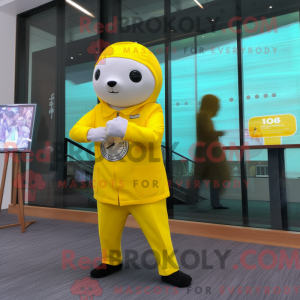 Personnage mascotte d un...