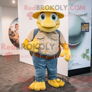 Mascot character of a...