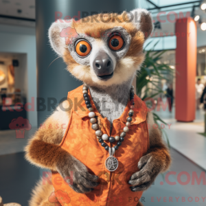Mascot karakter van een...