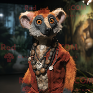 Mascot character of a Rust...