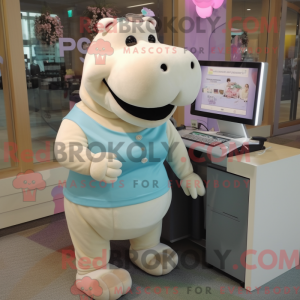Mascot character of a Cream...