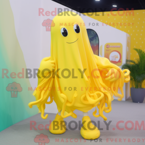 Mascot character of a Lemon...