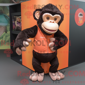 Maskot karakter af en...