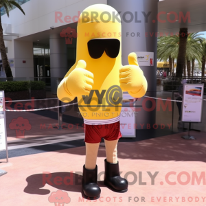 Mascot character of a...