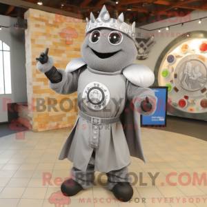 Mascot character of a Gray...