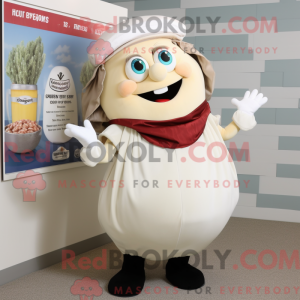 Mascottekarakter van een...
