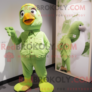 Mascot karakter van een...