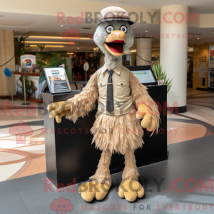 Mascot karakter van een...