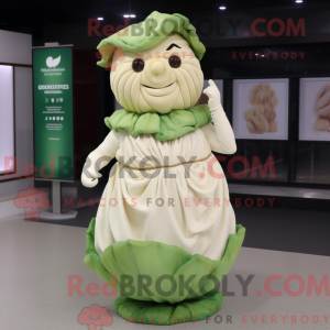 Mascot character of a Cream...