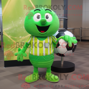 Mascottefiguur van een...