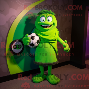 Mascot character of a Lime...