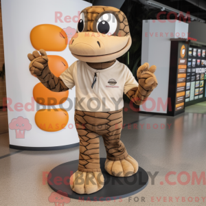 Mascottekarakter van een...