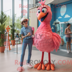 Mascottefiguur van een...