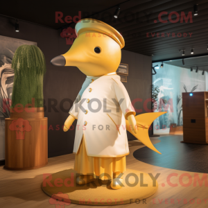 Mascot character of a Gold...