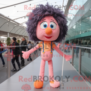 Mascot character of a Peach...