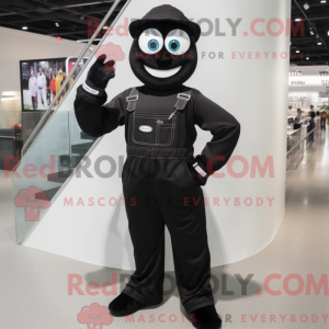 Mascot character of a Black...