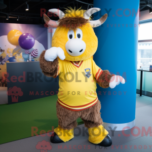 Mascot karakter van een...