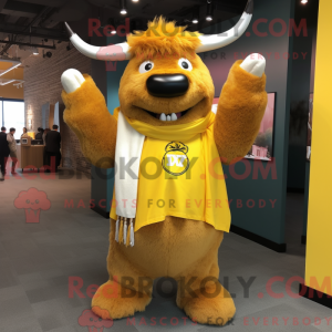 Mascot character of a...