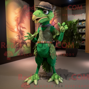 Personagem de máscara de...