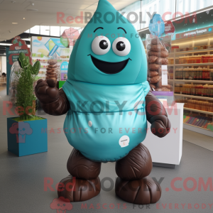 Mascot karakter van een...