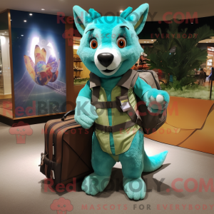 Mascot character of a...