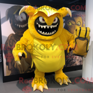 Personagem de máscara de um...